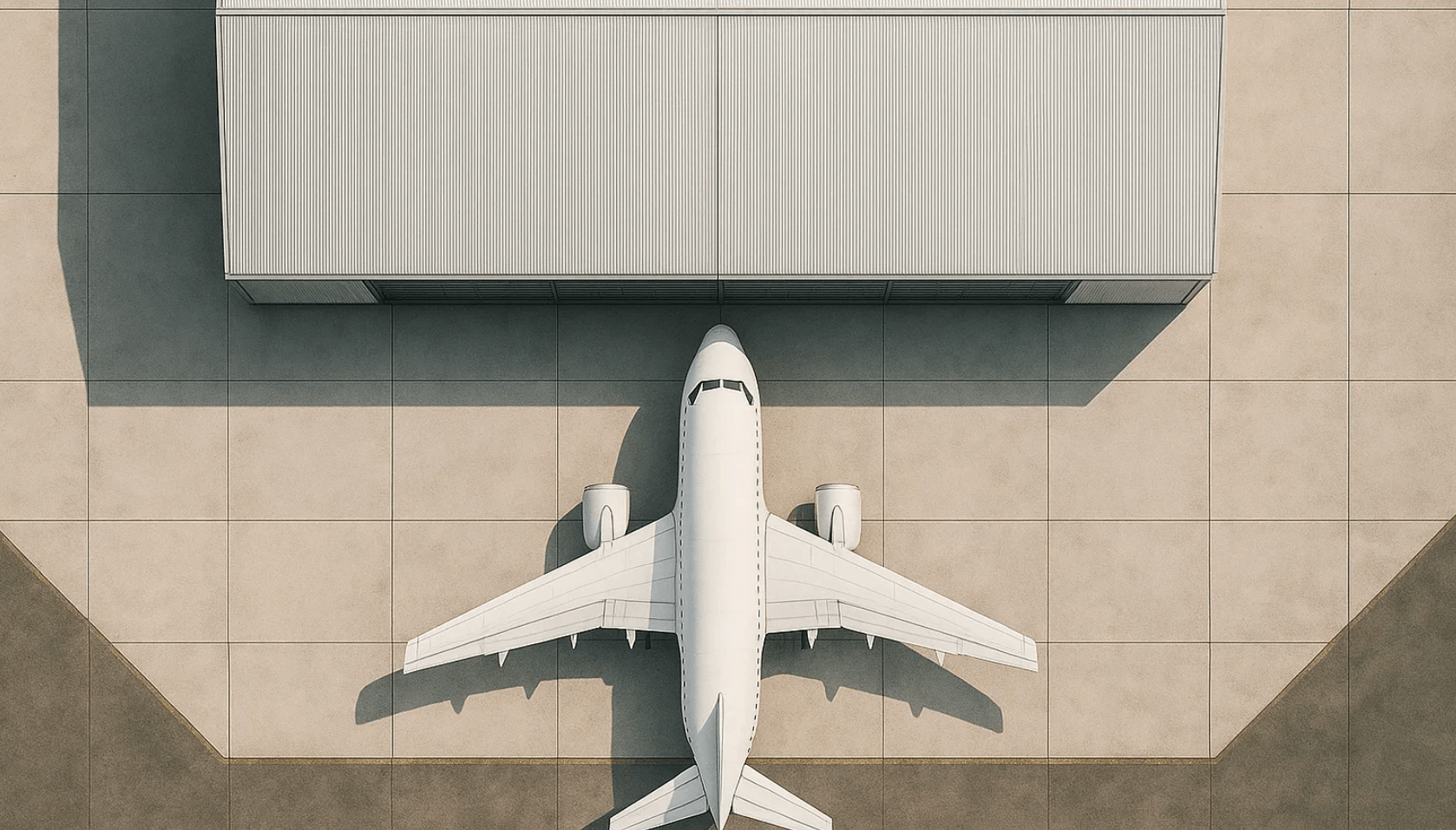 Airport Parking Valet booking dashboard illustration