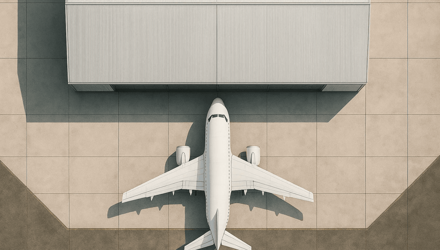 Airport Parking Valet booking dashboard illustration