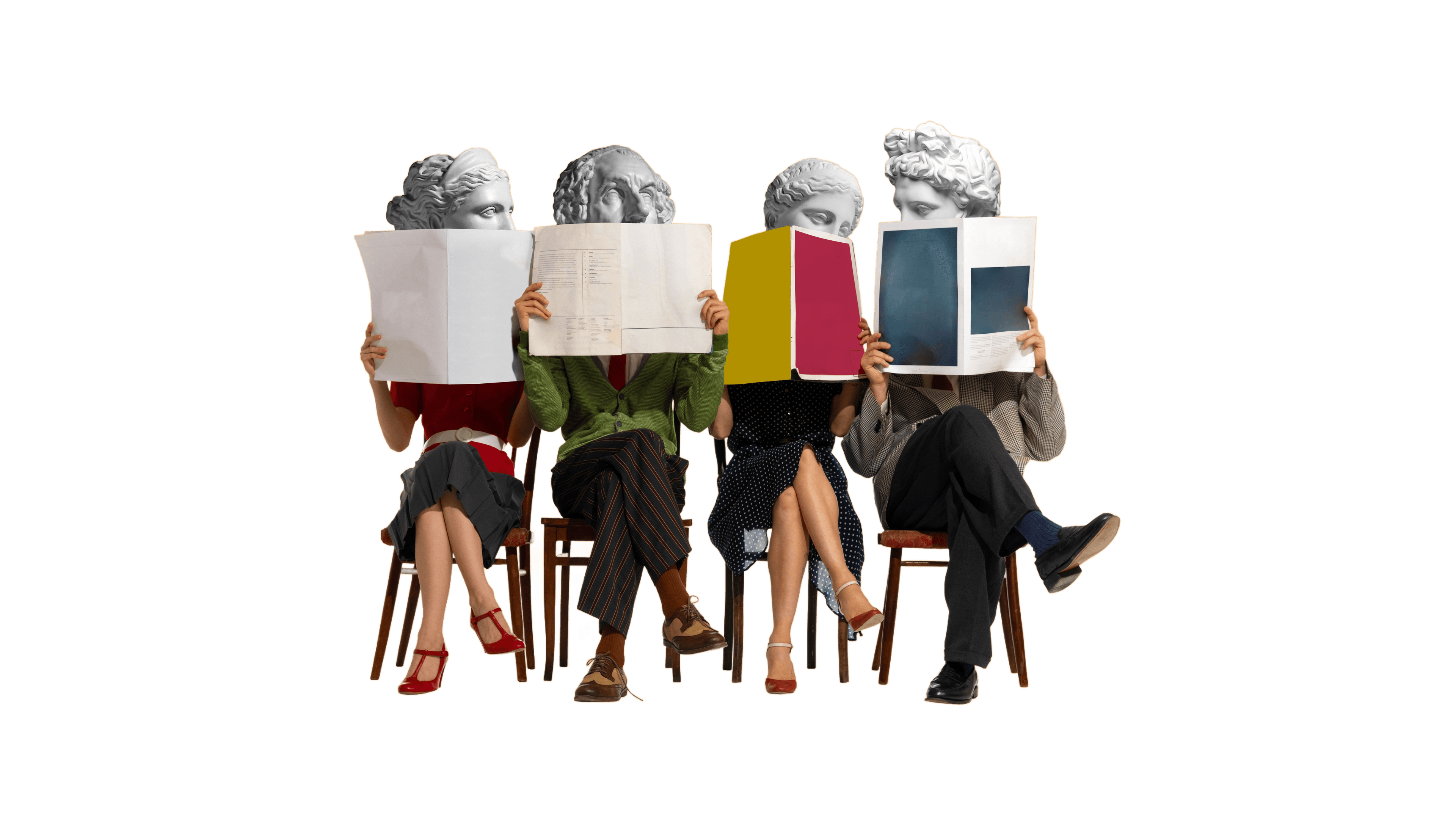 Alveus statues representing our brand